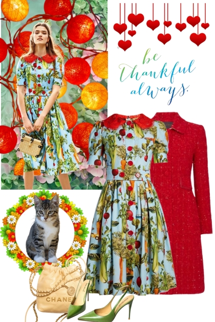Be thankful- Combinazione di moda