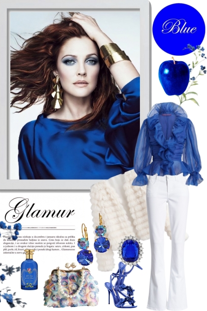 Attractive in Blue- Combinaciónde moda