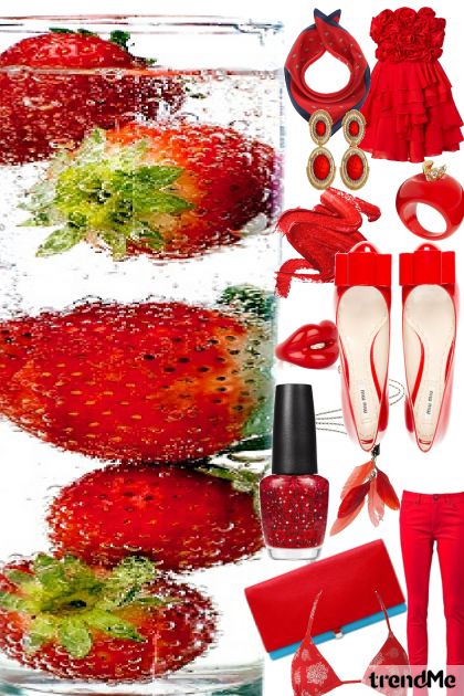 strawberry x - Fashion set