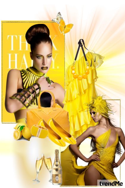 yellow - Combinazione di moda