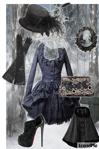 Black magic woman- Fashion set