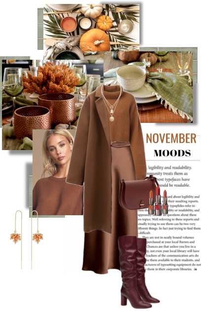 November Moods- Modekombination