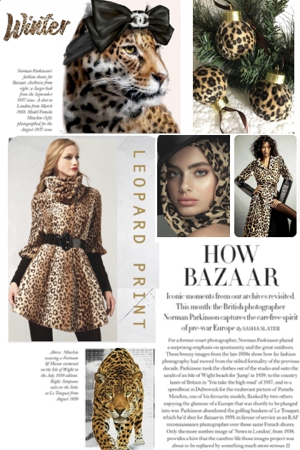 How Bazaar Winter Leopard