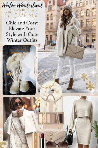Chic and Cozy Winter Wonderland- Модное сочетание
