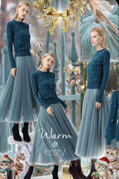 A Warm and Cozy Winter- Modna kombinacija
