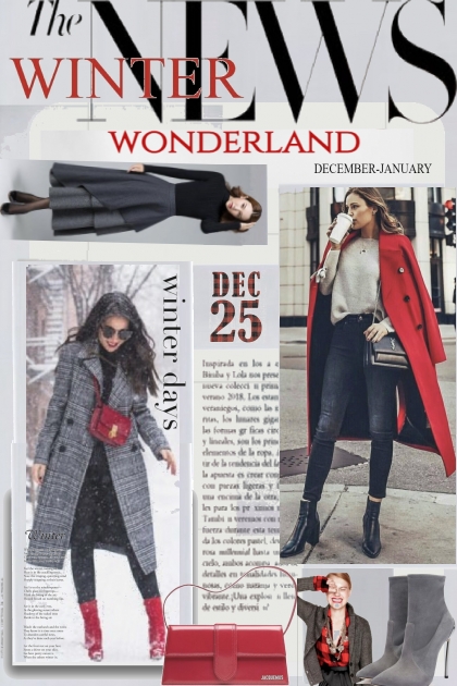 The Winter Wonderland News- Модное сочетание