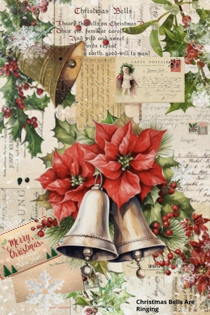 The Christmas Bells are Ringing- combinação de moda