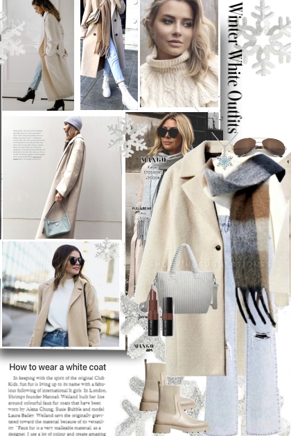 White Winter Wonderland Cozy Outfits- Combinaciónde moda