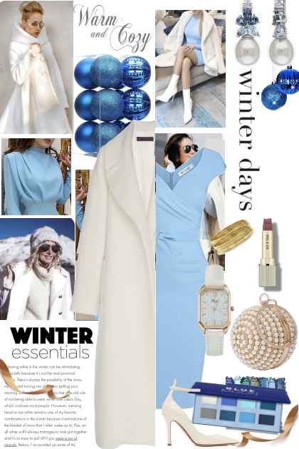 Winter Days of Blue- Combinaciónde moda