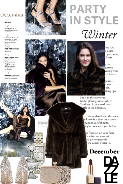 Winter Dazzle Party in Style- Модное сочетание