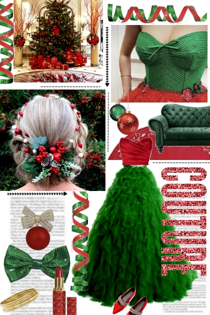 Christmas Couture Ideas- combinação de moda