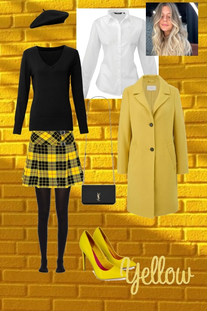 Mellow Yellow- combinação de moda