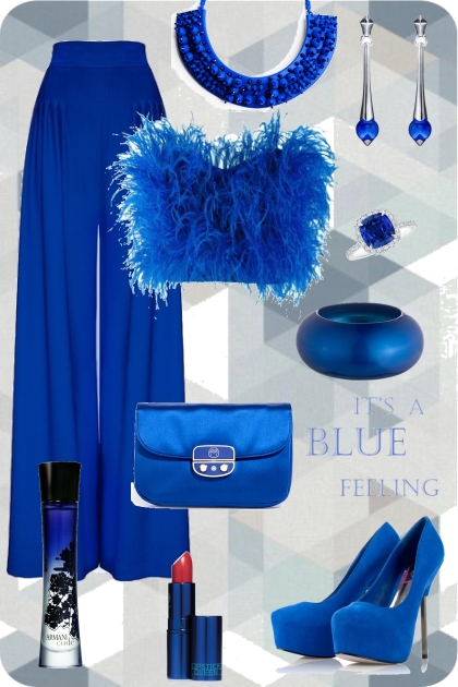 All Blue- Модное сочетание