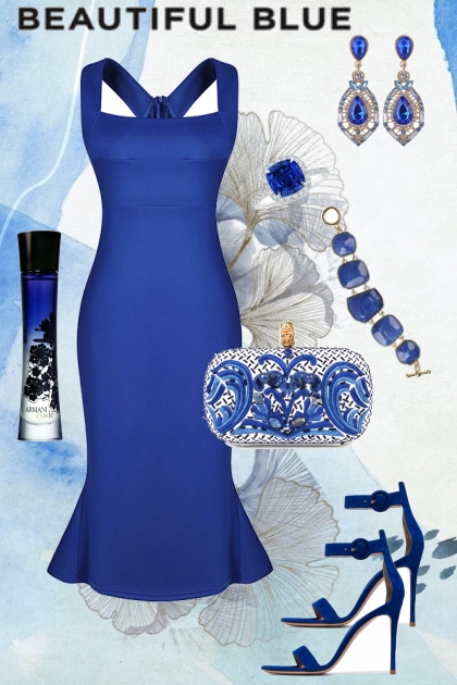 Beautiful Blue- Combinaciónde moda