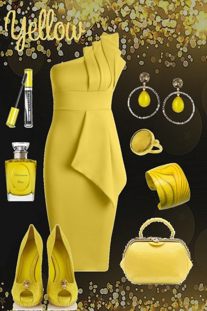 Classy Yellow- Combinaciónde moda
