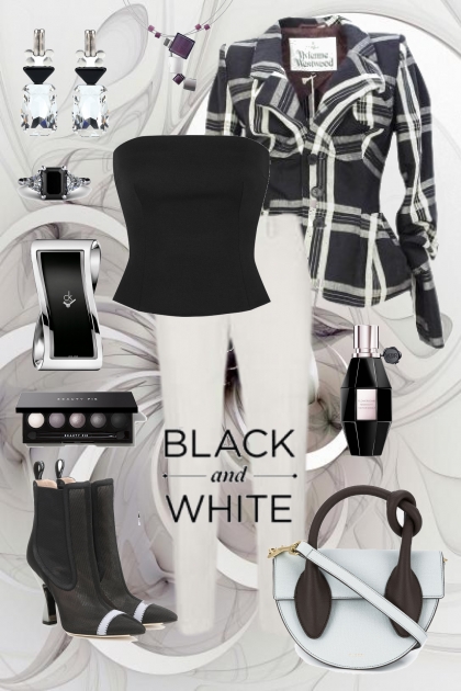 Black & White- Combinaciónde moda