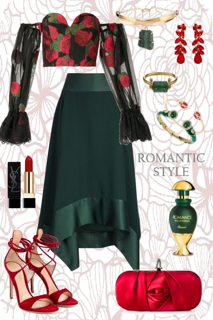 Romantic Style- Modna kombinacija