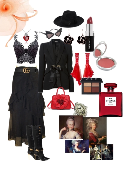 Queen of Hearts- Combinazione di moda