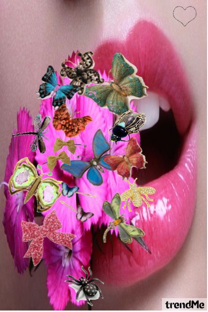 butterfly- Модное сочетание