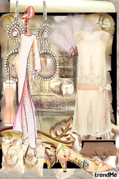 By Performance Vintage Nude- Fashion set