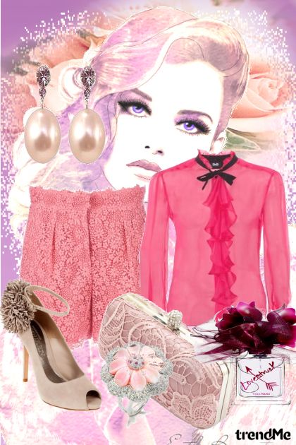 Look Pink- Fashion set