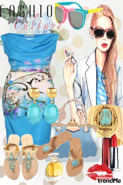Dres Blue, Fashion Coulture- Combinazione di moda