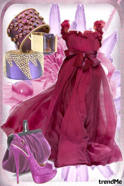 Glamour Purple- Fashion set