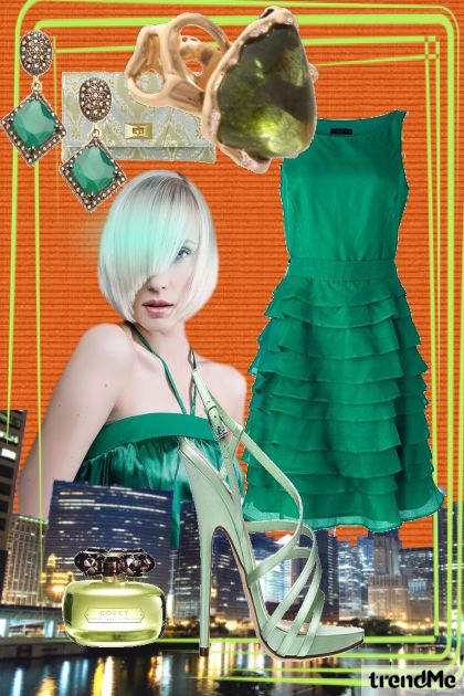 Girl Green- Modna kombinacija
