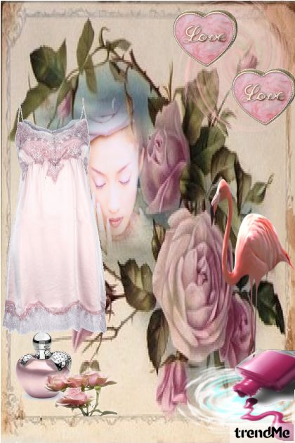 ROSE FLOWER BY PERFORMANCE- Fashion set