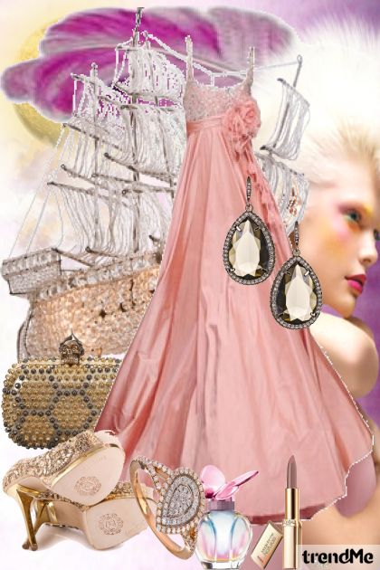 A Dream in Pink & Gold- Combinazione di moda