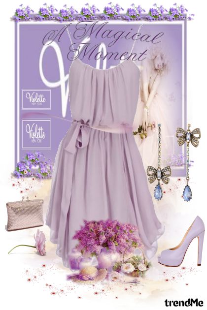 A Magical Moment Violette- Fashion set