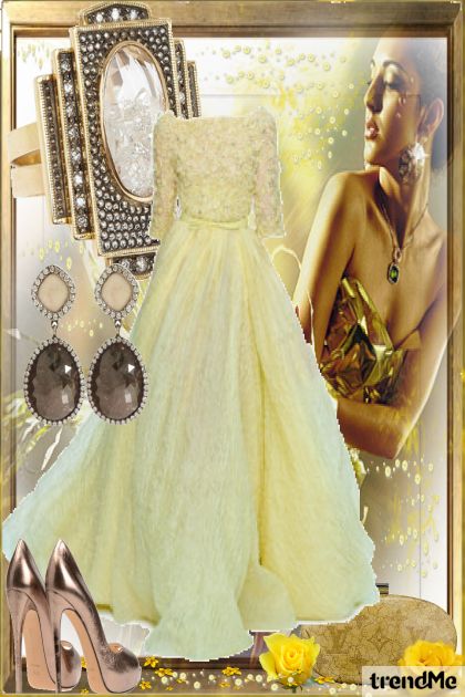 Elegant Yellow- Combinazione di moda