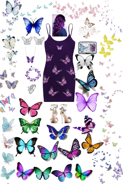 butterfly- combinação de moda