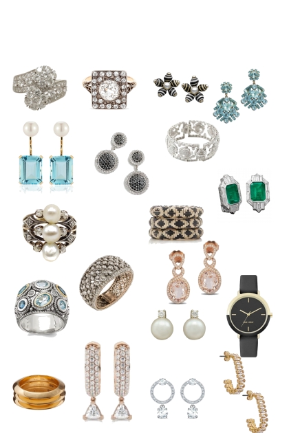 Jewelry- combinação de moda