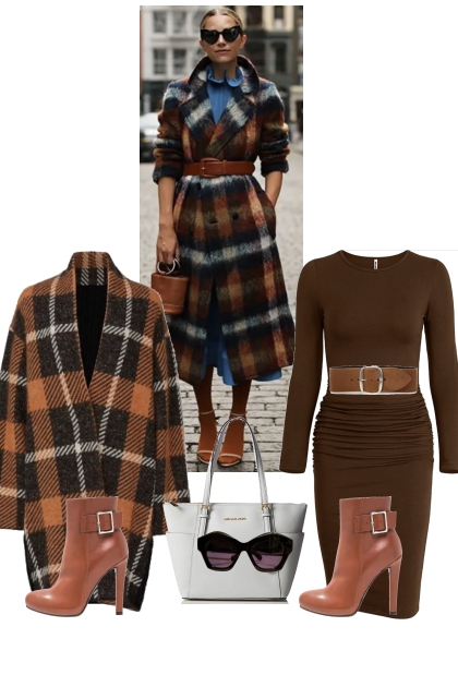 Plaid Outwear - Modna kombinacija