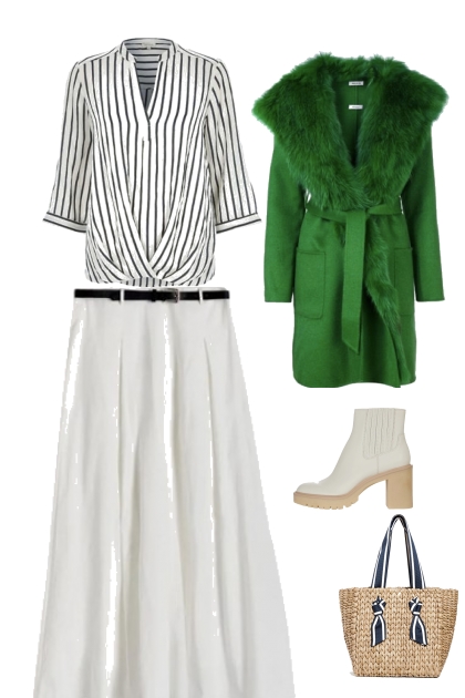 Classic green- Combinazione di moda