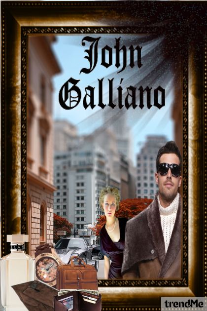 John Galliano ........Presents........Obsession- combinação de moda