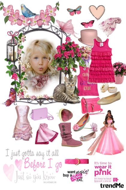 Pink kids girl!- Fashion set