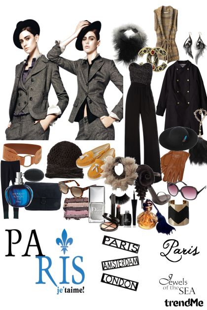 Paris.Jetaime..- Combinaciónde moda