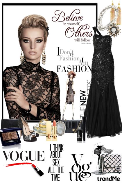 Vogue chic and sophisticated.- Модное сочетание