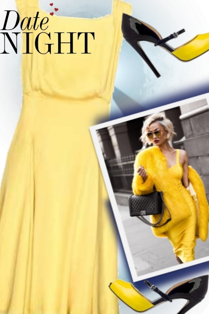 The Girl In The Yellow Dress- Combinazione di moda