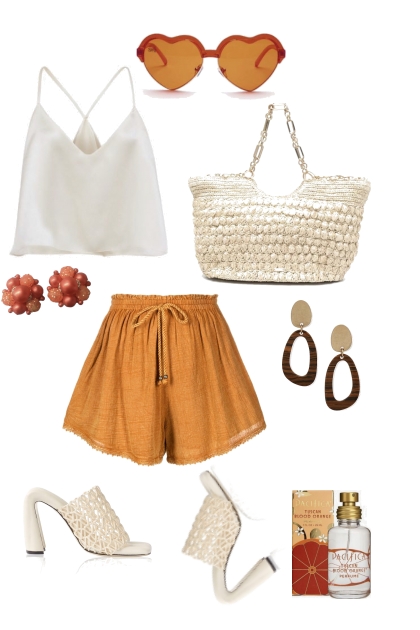 Summer colors: Siena- Fashion set