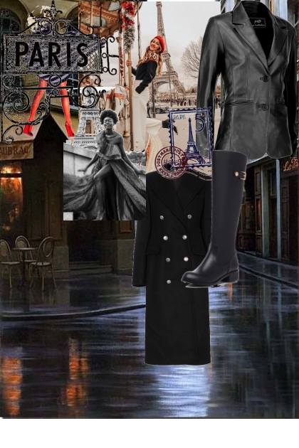 Paris Collage- Fashion set