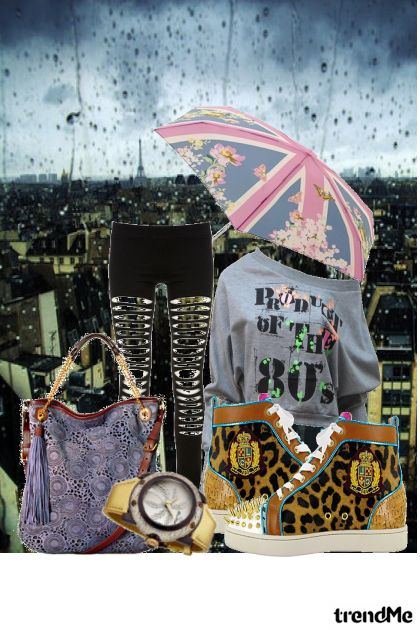 rainy mess in my town- Combinazione di moda