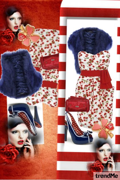confused red- Fashion set