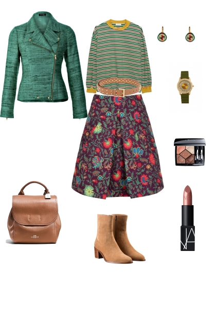 Shades of green - Combinazione di moda