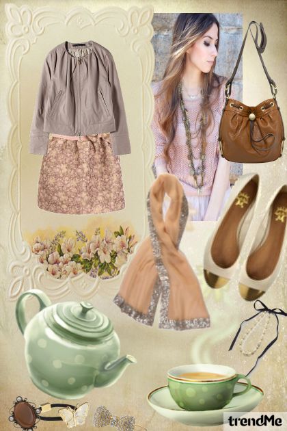 spring tea time- Fashion set