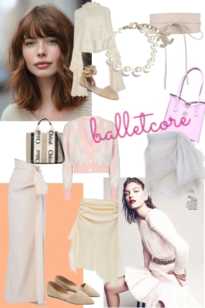 корректирующий balletcore- Fashion set