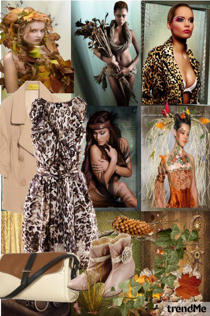 izbor za naj ženu džungle- Модное сочетание