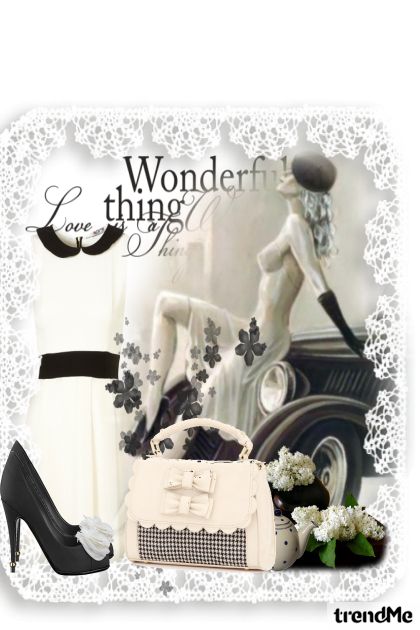 Crno i belo oduvek zajedno- Combinazione di moda